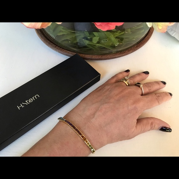 H. Stern Multi-gem 18k gold bracelet NWOT NIB - Picture 2 of 5
